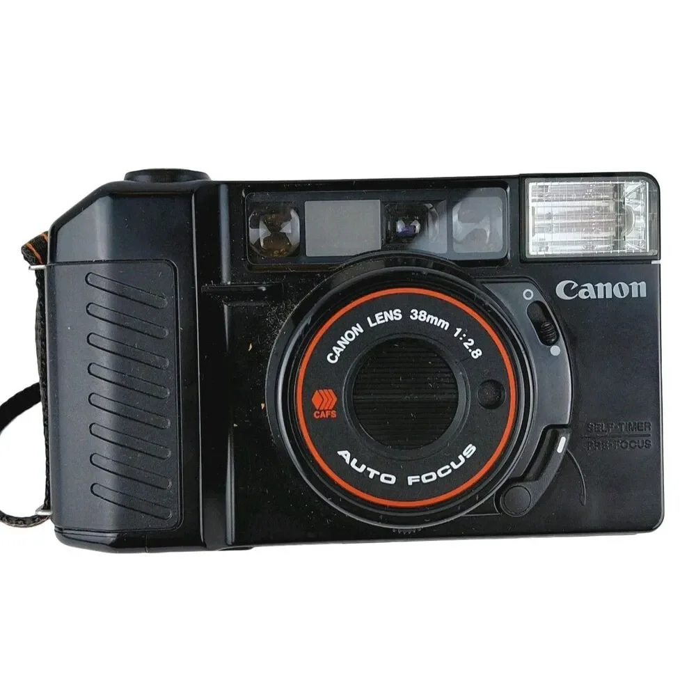 Canon Sure Shot AF35M II Autoboy 2 35mm Film Camera 38mm f/2.8 Case Tested